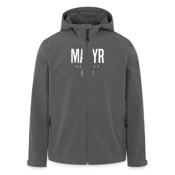 Mazyr Belarus Weißrussland - Recycelte Männer Softshell-Jacke von Stanley/Stella - Anthrazit - Vorne - AI Model Male 185 light (185cm)