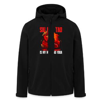 Wing Chun Siu Nim Tao - Recycelte Männer Softshell-Jacke von Stanley/Stella - Schwarz - Vorne - AI Model Male 185 light (185cm)