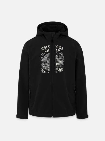 Bookworm : Plus qu’un chapitre - Veste softshell homme en polyester recyclé Stanley/Stella - noir