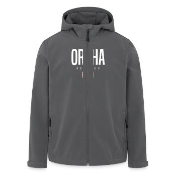 Orsha Belarus Weißrussland - Recycelte Männer Softshell-Jacke von Stanley/Stella - Anthrazit - Vorne - AI Model Male 185 light (185cm)