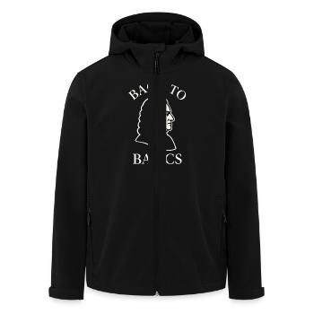 Pianiste classique Piano Life Musique Récital - Veste softshell homme en polyester recyclé Stanley/Stella - noir - Devant - AI Model Male 185 light (185cm)