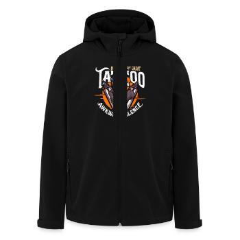 Tattoo Artist Behind Every Great Tattoo Studio - Recycelte Männer Softshell-Jacke von Stanley/Stella - Schwarz - Vorne - AI Model Male 185 light (185cm)