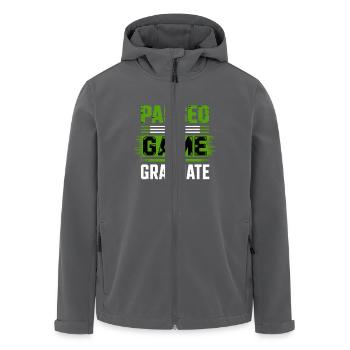 Gaming Abschluss Abitur Zocker Gamer - Recycelte Männer Softshell-Jacke von Stanley/Stella - Anthrazit - Vorne - AI Model Male 185 light (185cm)