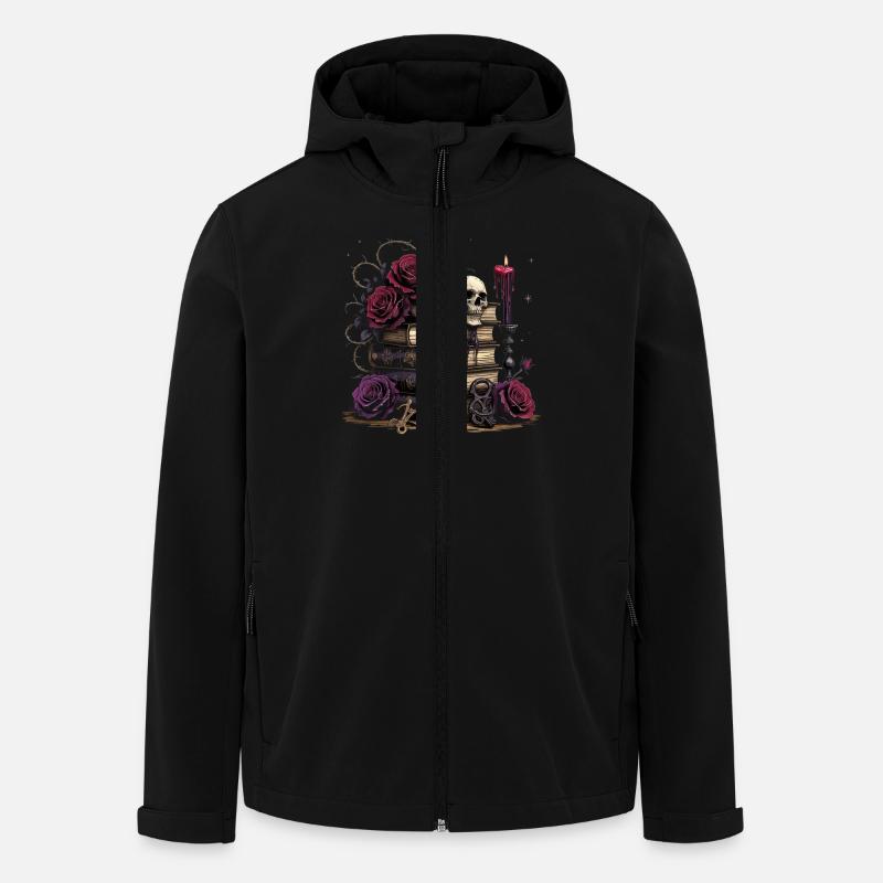Dark Romance Booktok - Men’s Recycled Softshell Jacket by Stanley/Stella - black