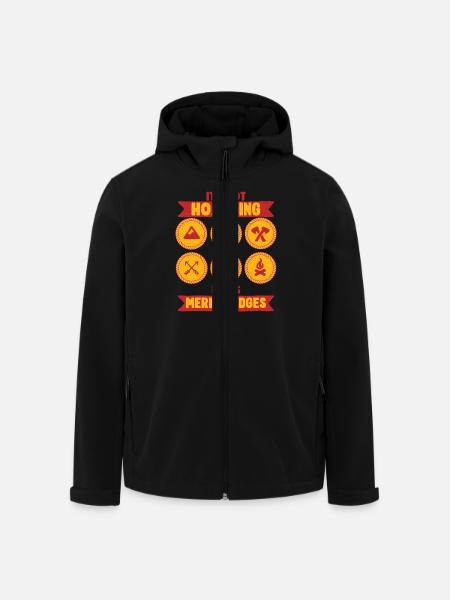 Scout Guide Scout Scout Group - Men’s Recycled Softshell Jacket by Stanley/Stella - black