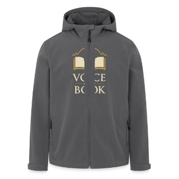 Der Audiobook Narration Club Audio Storyteller - Recycelte Männer Softshell-Jacke von Stanley/Stella - Anthrazit - Vorne - AI Model Male 185 light (185cm)
