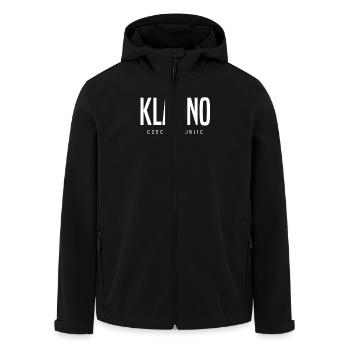 Kladno, République tchèque - Veste softshell homme en polyester recyclé Stanley/Stella - noir - Devant - AI Model Male 185 light (185cm)