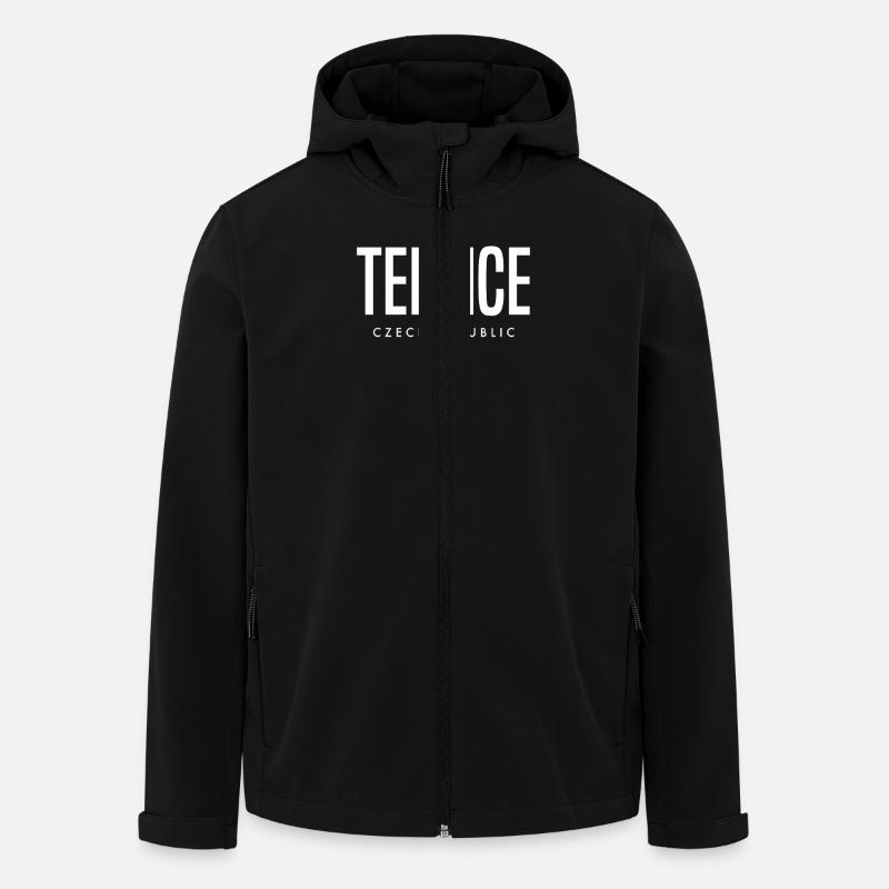 Teplice, République tchèque - Veste softshell homme en polyester recyclé Stanley/Stella - noir