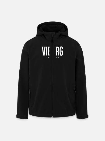 Viborg, Denmark - Men’s Recycled Softshell Jacket by Stanley/Stella - black