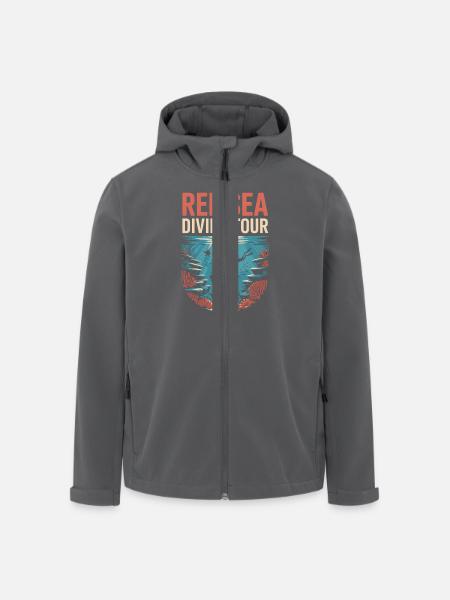 DivingTour RedSea 2025 - Men’s Recycled Softshell Jacket by Stanley/Stella - black