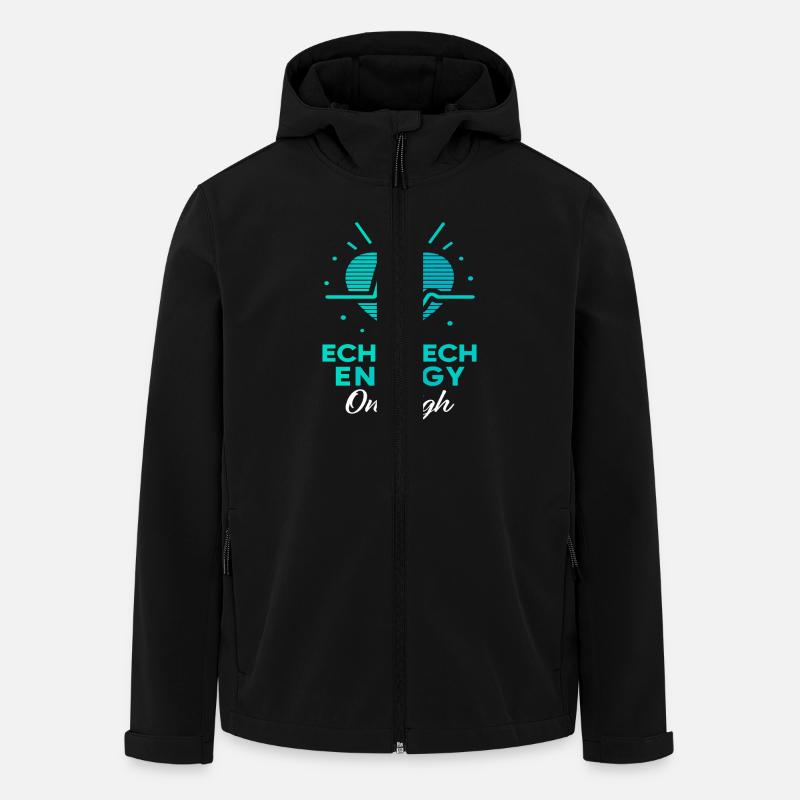 Technicien en échographie Imagerie diagnostique - Veste softshell homme en polyester recyclé Stanley/Stella - noir