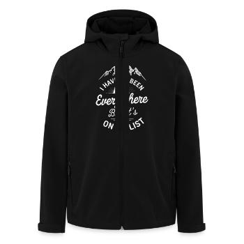 I haven’t been anywhere but its on my list - Recycelte Männer Softshell-Jacke von Stanley/Stella - Schwarz - Vorne - AI Model Male 185 light (185cm)