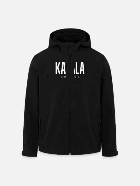 Kavala, Grèce - Veste softshell homme en polyester recyclé Stanley/Stella - noir