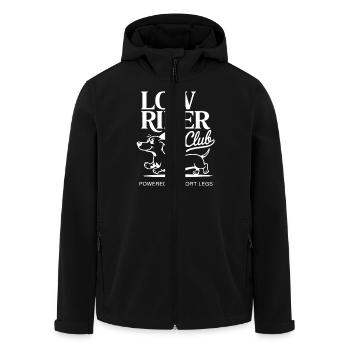 Low Rider Dachshund Club – Pour les amateurs de - Veste softshell homme en polyester recyclé Stanley/Stella - noir - Devant - AI Model Male 185 light (185cm)