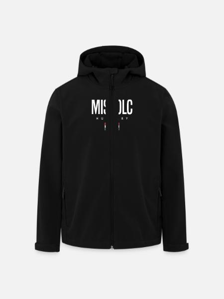 Miskolc, Hungary - Men’s Recycled Softshell Jacket by Stanley/Stella - black