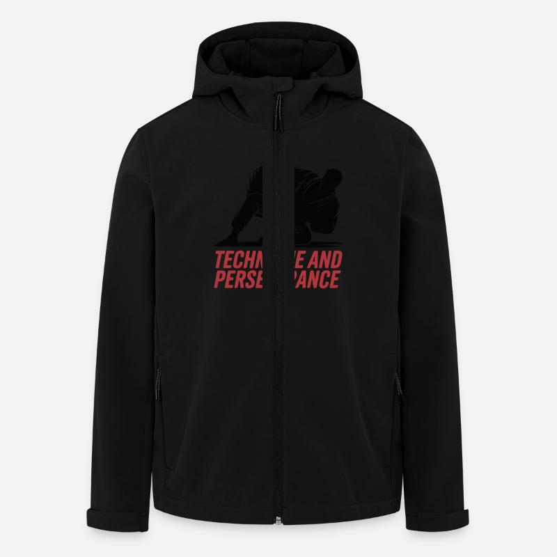 TECHNIK UND AUSDAUER - Recycelte Männer Softshell-Jacke von Stanley/Stella - Schwarz