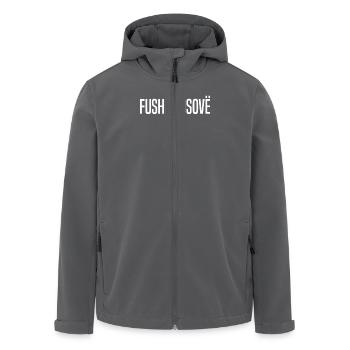 Fushë, Kosovë, Kosovo - Veste softshell homme en polyester recyclé Stanley/Stella - charbon - Devant - AI Model Male 185 light (185cm)