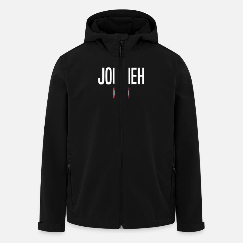 Jounieh Liban - Veste softshell homme en polyester recyclé Stanley/Stella - noir