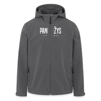 Panevėžys Litauen - Recycelte Männer Softshell-Jacke von Stanley/Stella - Anthrazit - Vorne - AI Model Male 185 light (185cm)