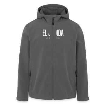 El Jadida Marokko - Recycelte Männer Softshell-Jacke von Stanley/Stella - Schwarz - Vorne - AI Model Male 185 light (185cm)