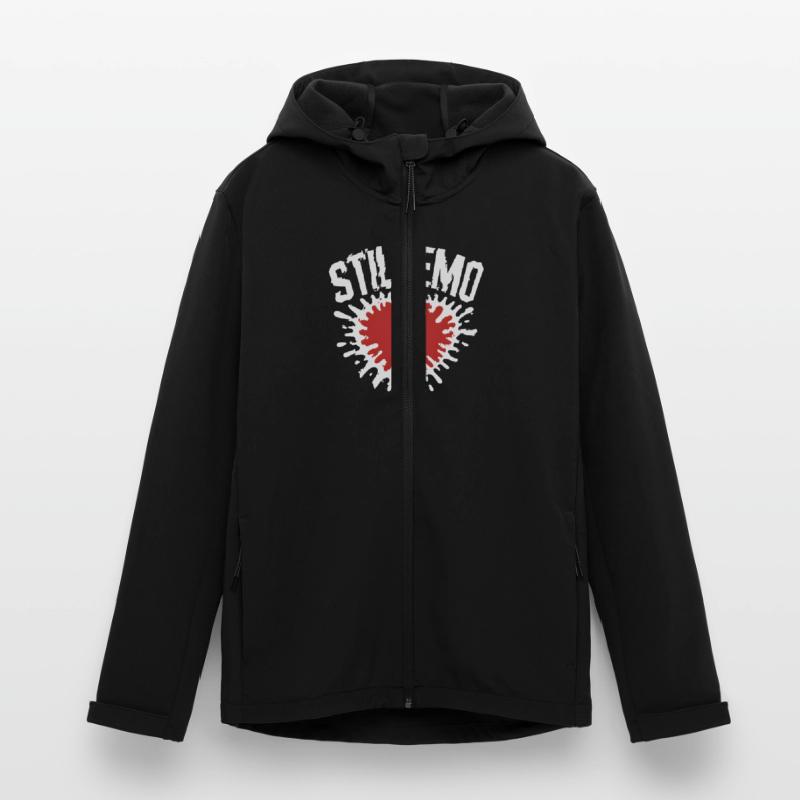 Still emo! Goth Emo Alternative Aesthetic Men’s Recycled Softshell Jacket by Stanley/Stella