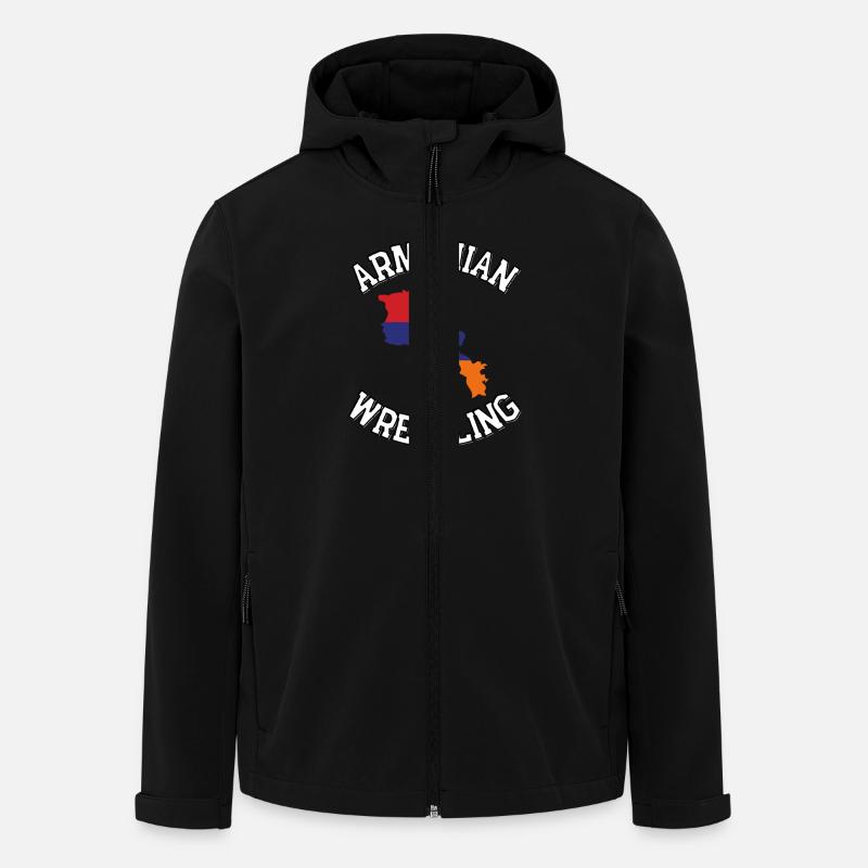 Armenian Wrestling - Recycelte Männer Softshell-Jacke von Stanley/Stella - Schwarz