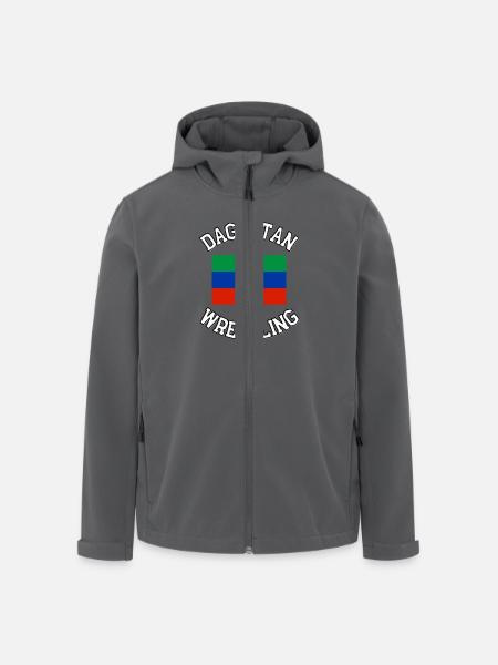 Dagestan Wrestling - Recycelte Männer Softshell-Jacke von Stanley/Stella - Schwarz