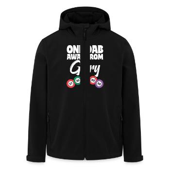Conception amusante de la soirée de bingo pour les fans de bingo - Veste softshell homme en polyester recyclé Stanley/Stella - noir - Devant - AI Model Male 185 light (185cm)