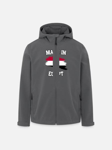 Made in Egypt - Recycelte Männer Softshell-Jacke von Stanley/Stella - Schwarz
