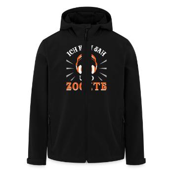 Zocken Gamer Gaming Zocker Controller Videospiele - Recycelte Männer Softshell-Jacke von Stanley/Stella - Schwarz - Vorne - AI Model Male 185 light (185cm)
