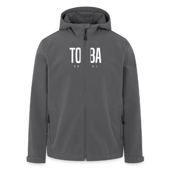 Touba Senegal - Recycelte Männer Softshell-Jacke von Stanley/Stella - Anthrazit - Vorne - AI Model Male 185 light (185cm)