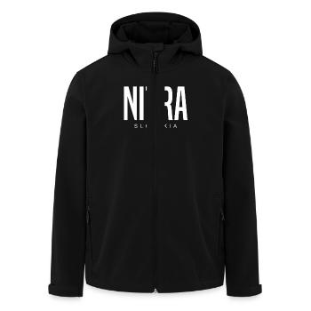 Nitra Slowakei - Recycelte Männer Softshell-Jacke von Stanley/Stella - Schwarz - Vorne - AI Model Male 185 light (185cm)