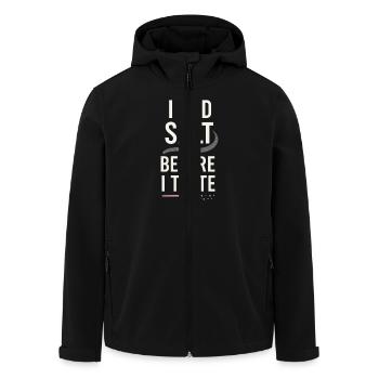 Salzliebhaber Natriumabhängiger Nacl Meme - Recycelte Männer Softshell-Jacke von Stanley/Stella - Schwarz - Vorne - AI Model Male 185 light (185cm)
