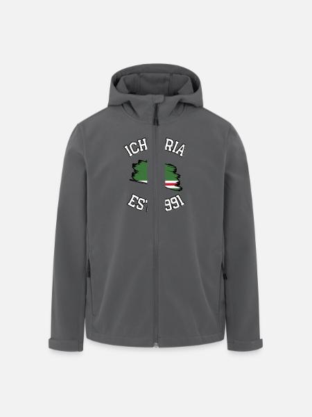 ICHKERIA EST.1991 - Recycelte Männer Softshell-Jacke von Stanley/Stella - Schwarz