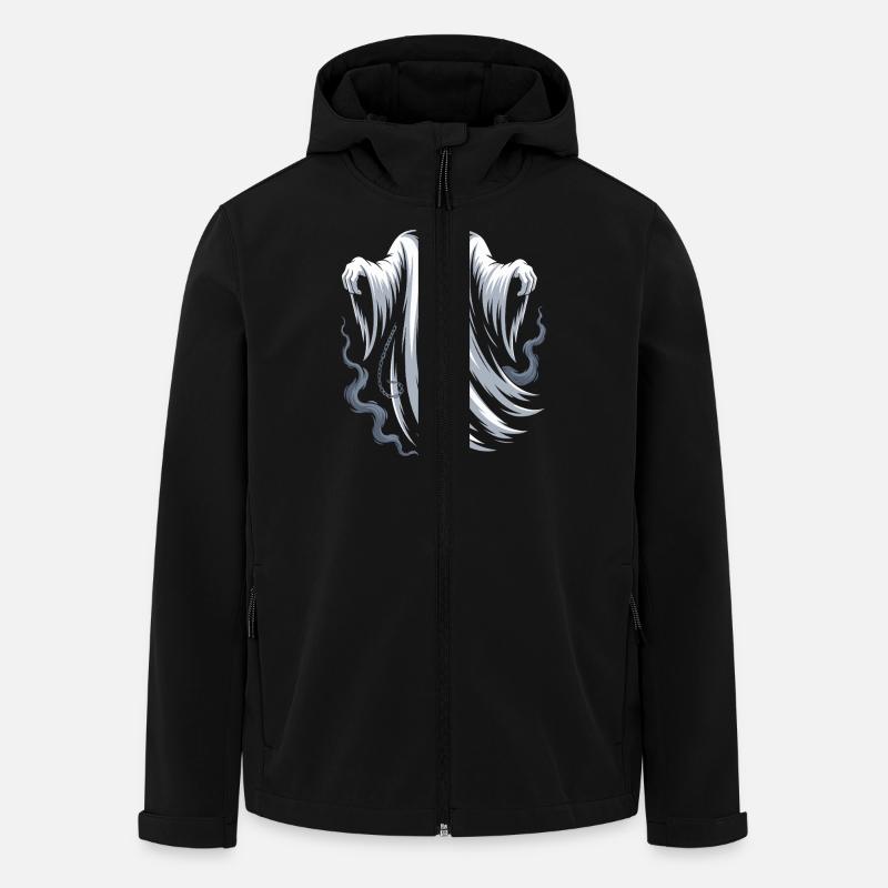 Ghost Costume - Men’s Recycled Softshell Jacket by Stanley/Stella - black