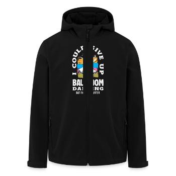 Abandonnez la danse de salon et n’abandonnez pas - Veste softshell homme en polyester recyclé Stanley/Stella - noir - Devant - AI Model Male 185 light (185cm)
