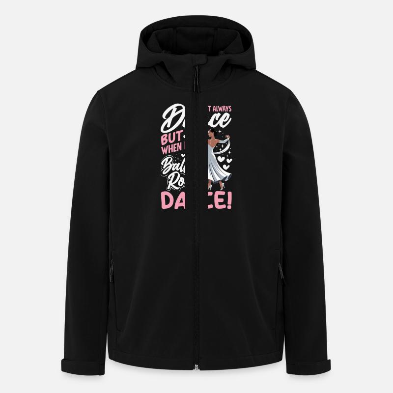 Dancing Ballroom Ballroom Dancer - Men’s Recycled Softshell Jacket by Stanley/Stella - black