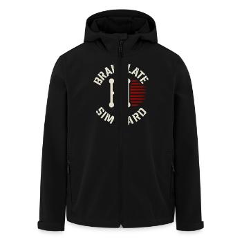 Sim Racing Simulator Cockpit Esports Racer - Men’s Recycled Softshell Jacket by Stanley/Stella - black - Front - AI Model Male 185 light (185cm)