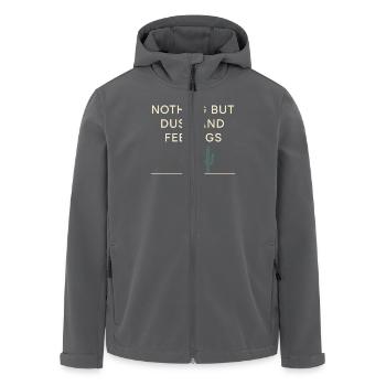 Cowboy Sad Cowboy Western Emo Country Music Fan - Recycelte Männer Softshell-Jacke von Stanley/Stella - Schwarz - Vorne - AI Model Male 185 light (185cm)
