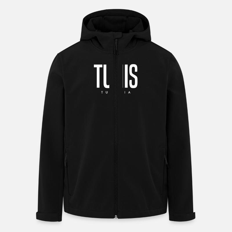 Tunis Tunisia - Men’s Recycled Softshell Jacket by Stanley/Stella - black