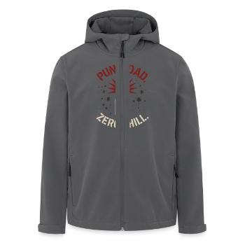 Punk Dad Alternatif Paternité Rebelle - Veste softshell homme en polyester recyclé Stanley/Stella - noir - Devant - AI Model Male 185 light (185cm)