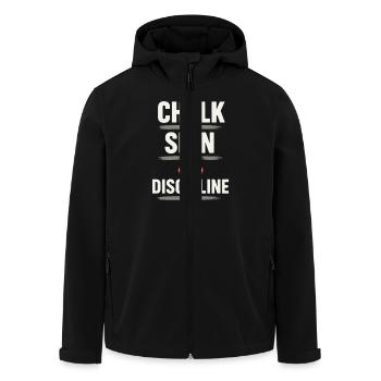 Entraînement de la force de préhension pour les grimpeurs Hangboard - Veste softshell homme en polyester recyclé Stanley/Stella - noir - Devant - AI Model Male 185 light (185cm)