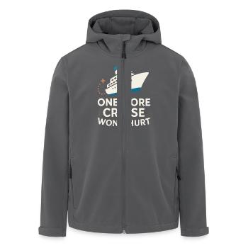 Cruise Addict Lustige Kreuzfahrt Loyalität Ozean - Recycelte Männer Softshell-Jacke von Stanley/Stella - Schwarz - Vorne - AI Model Male 185 light (185cm)