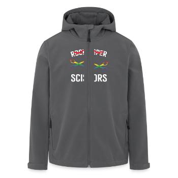 Défilé LGBTQ Cadeau Gays et Lesbiennes - Veste softshell homme en polyester recyclé Stanley/Stella - charbon - Devant - AI Model Male 185 light (185cm)