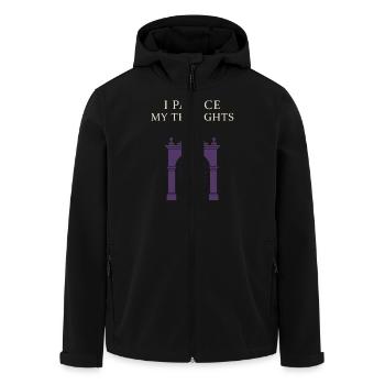Memory Athlet Mnemonic Brain Training Mental - Recycelte Männer Softshell-Jacke von Stanley/Stella - Schwarz - Vorne - AI Model Male 185 light (185cm)