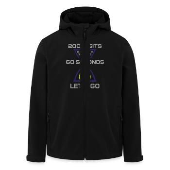 Memory Athlet Mnemonic Brain Training Mental - Recycelte Männer Softshell-Jacke von Stanley/Stella - Schwarz - Vorne - AI Model Male 185 light (185cm)