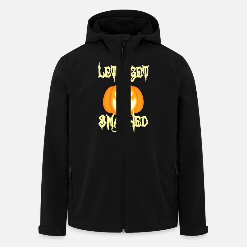 Halloween: Let's Get Smashed - Men’s Recycled Softshell Jacket by Stanley/Stella - black
