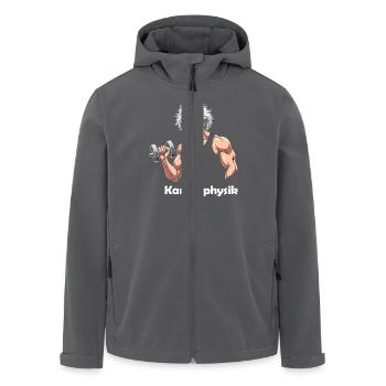 Physique amusante - Fitness et sports - Veste softshell homme en polyester recyclé Stanley/Stella - noir - Devant - AI Model Male 185 light (185cm)
