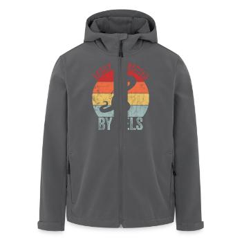 Abgelenkt von Aalen - Recycelte Männer Softshell-Jacke von Stanley/Stella - Schwarz - Vorne - AI Model Male 185 light (185cm)