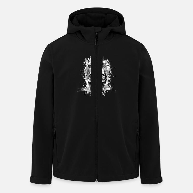 King Skull Crown Royal - Men’s Recycled Softshell Jacket by Stanley/Stella - black